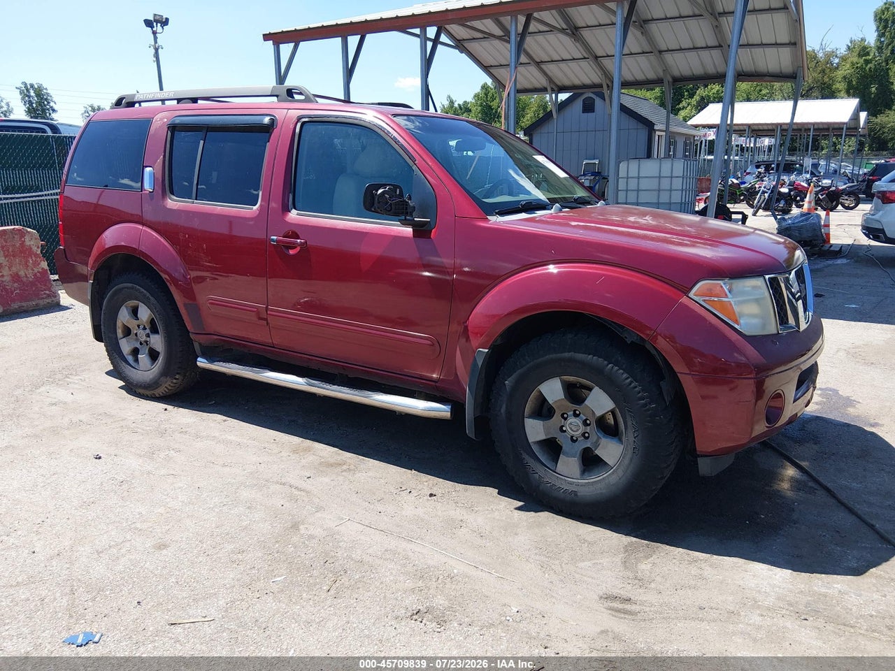 5N1AR18W75C****** · 2005 NISSAN PATHFINDER XE