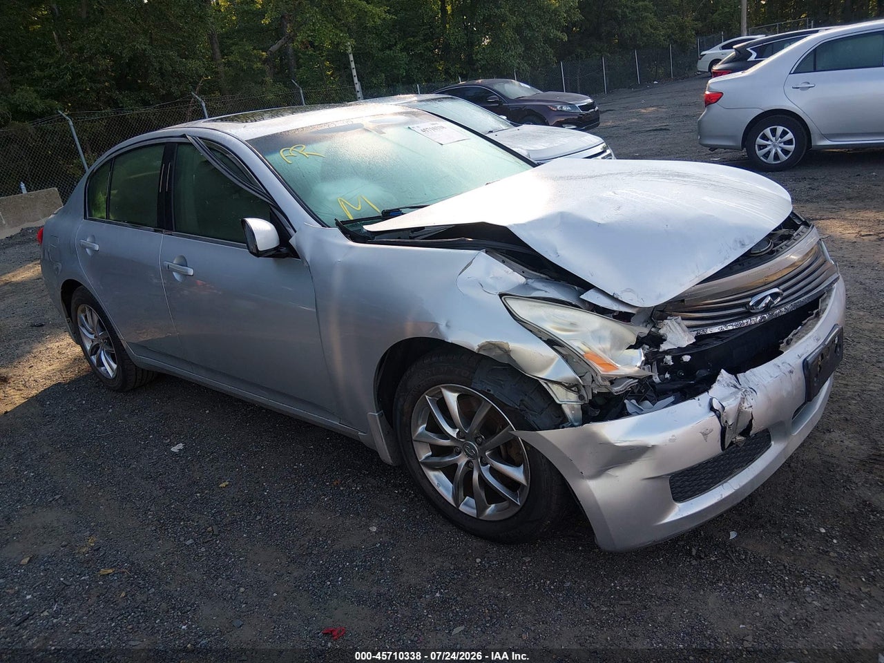 JNKBV61F88M****** · 2008 INFINITI G35X
