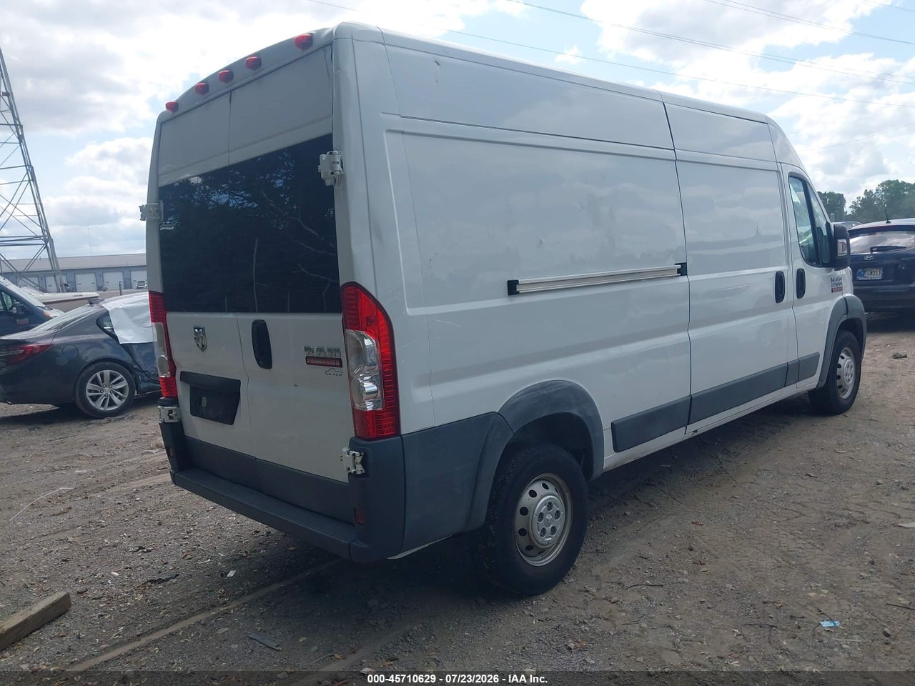 2017 RAM PROMASTER 2500 HIGH ROOF 159 WB · 4/11