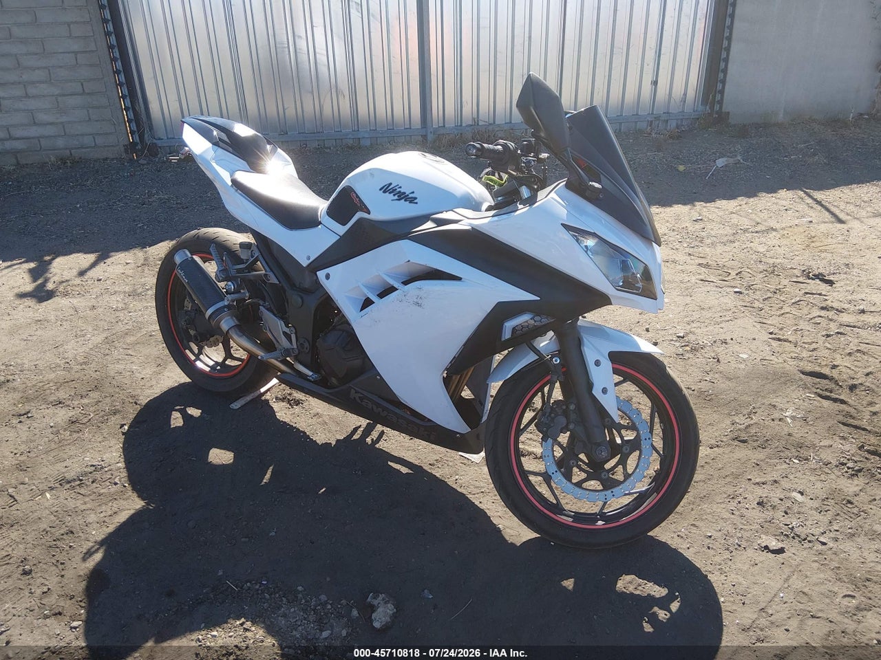 JKAEX8A16DD****** · 2013 KAWASAKI EX300 A