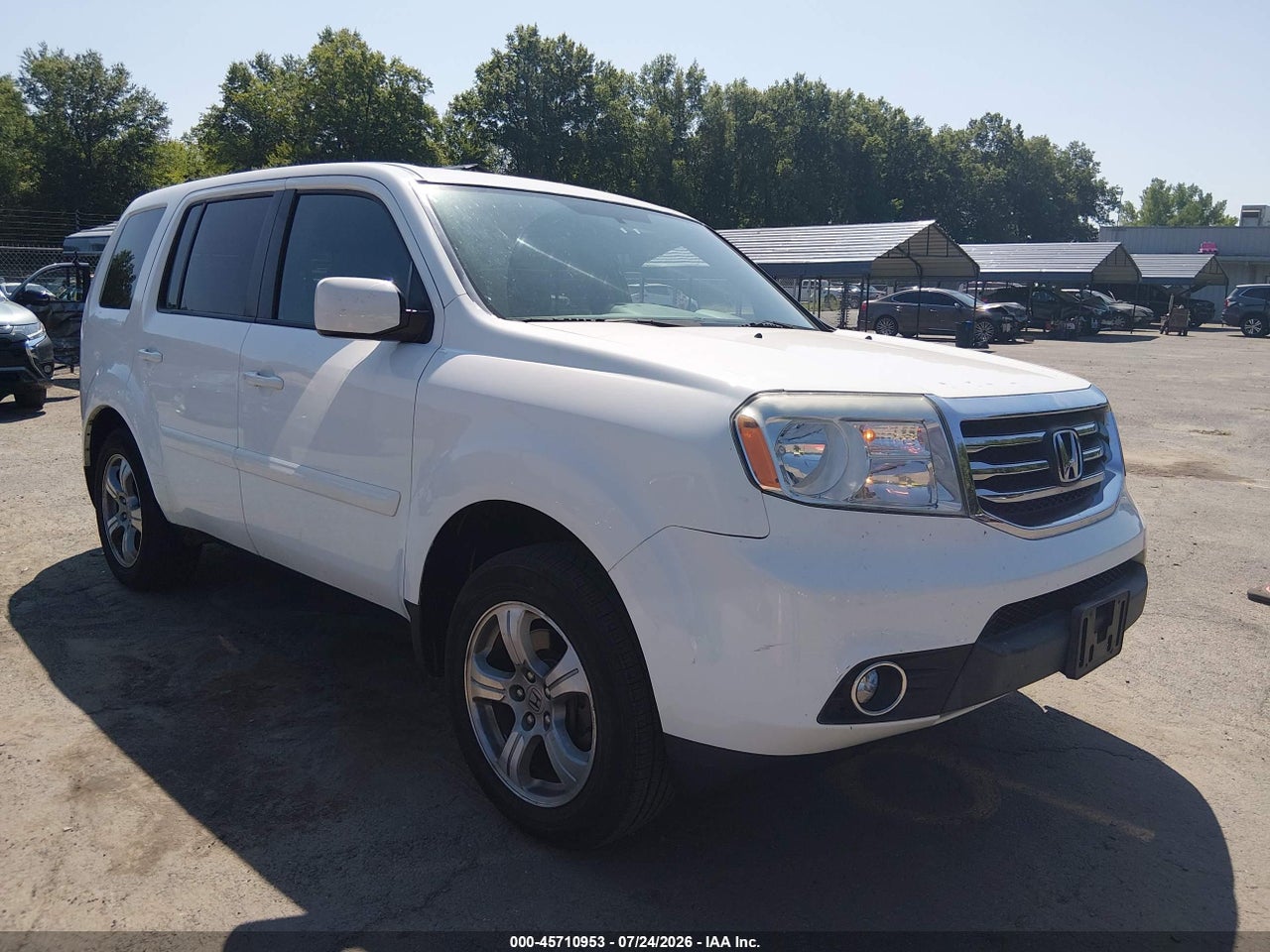 5FNYF4H44DB****** · 2013 HONDA PILOT EX