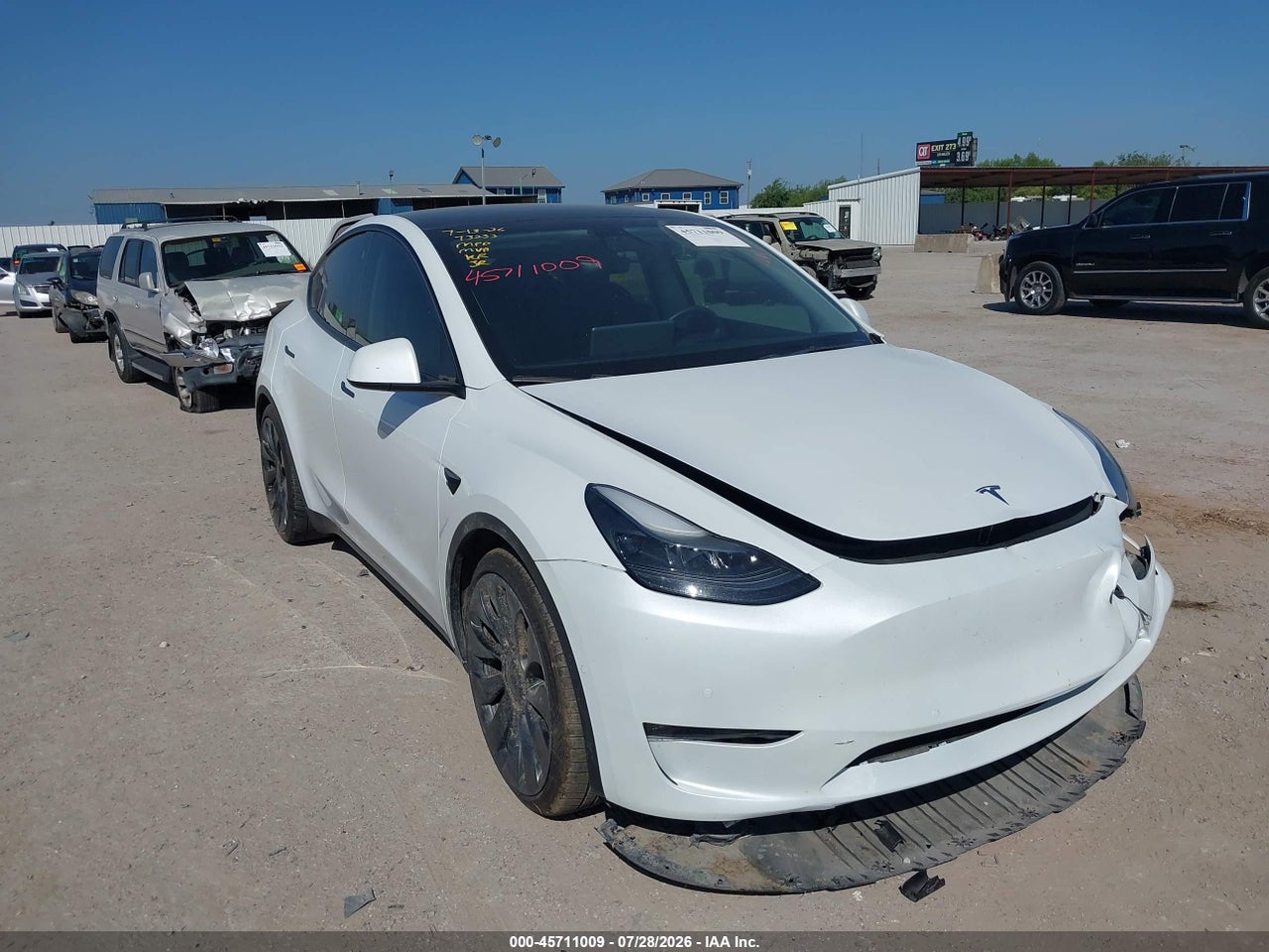 7SAYGDEF1NF****** · 2022 TESLA MODEL Y PERFORMANCE DUAL MOTOR ALL-WHEEL DRIVE