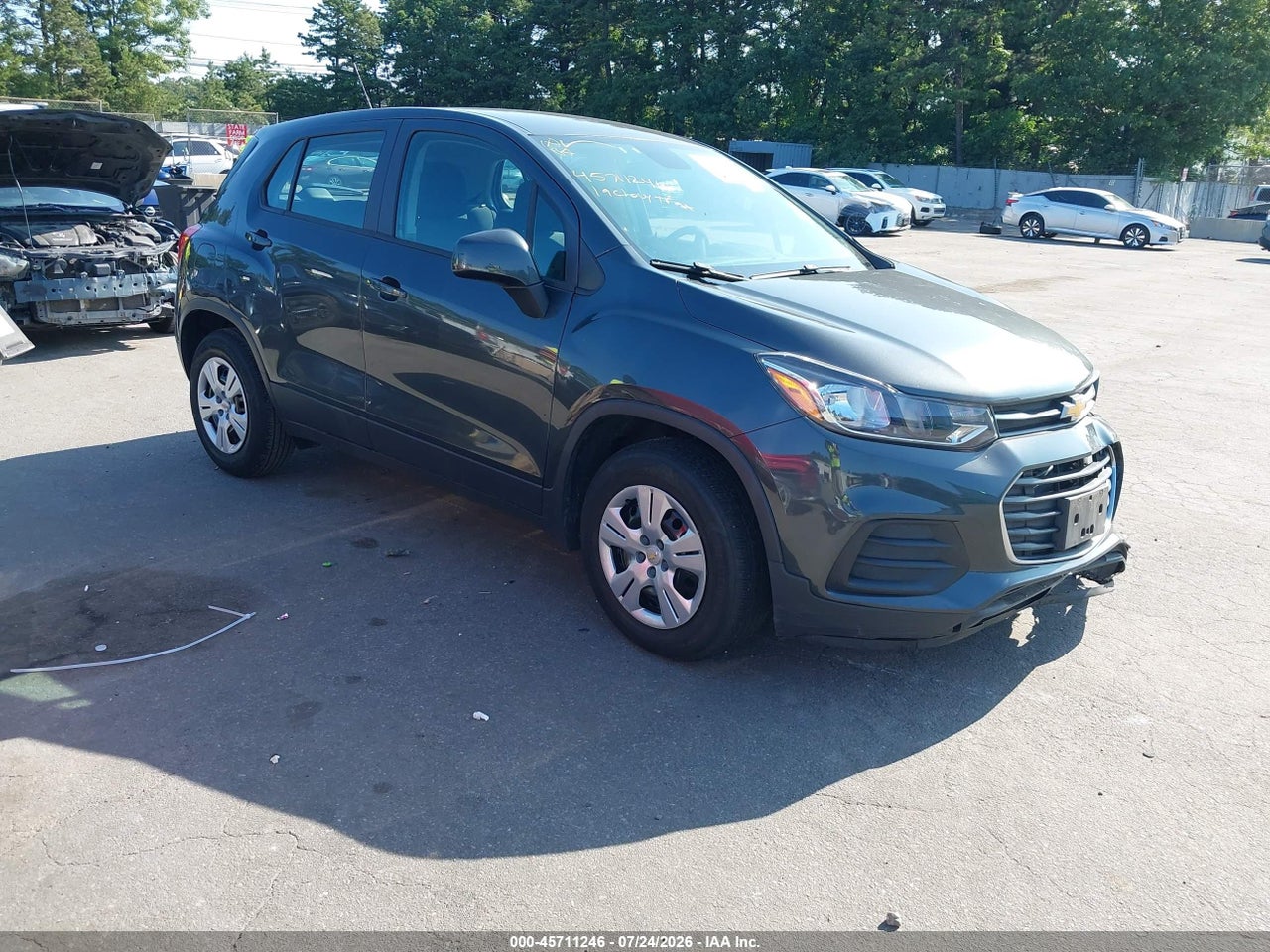 3GNCJKSB2KL****** · 2019 CHEVROLET TRAX LS