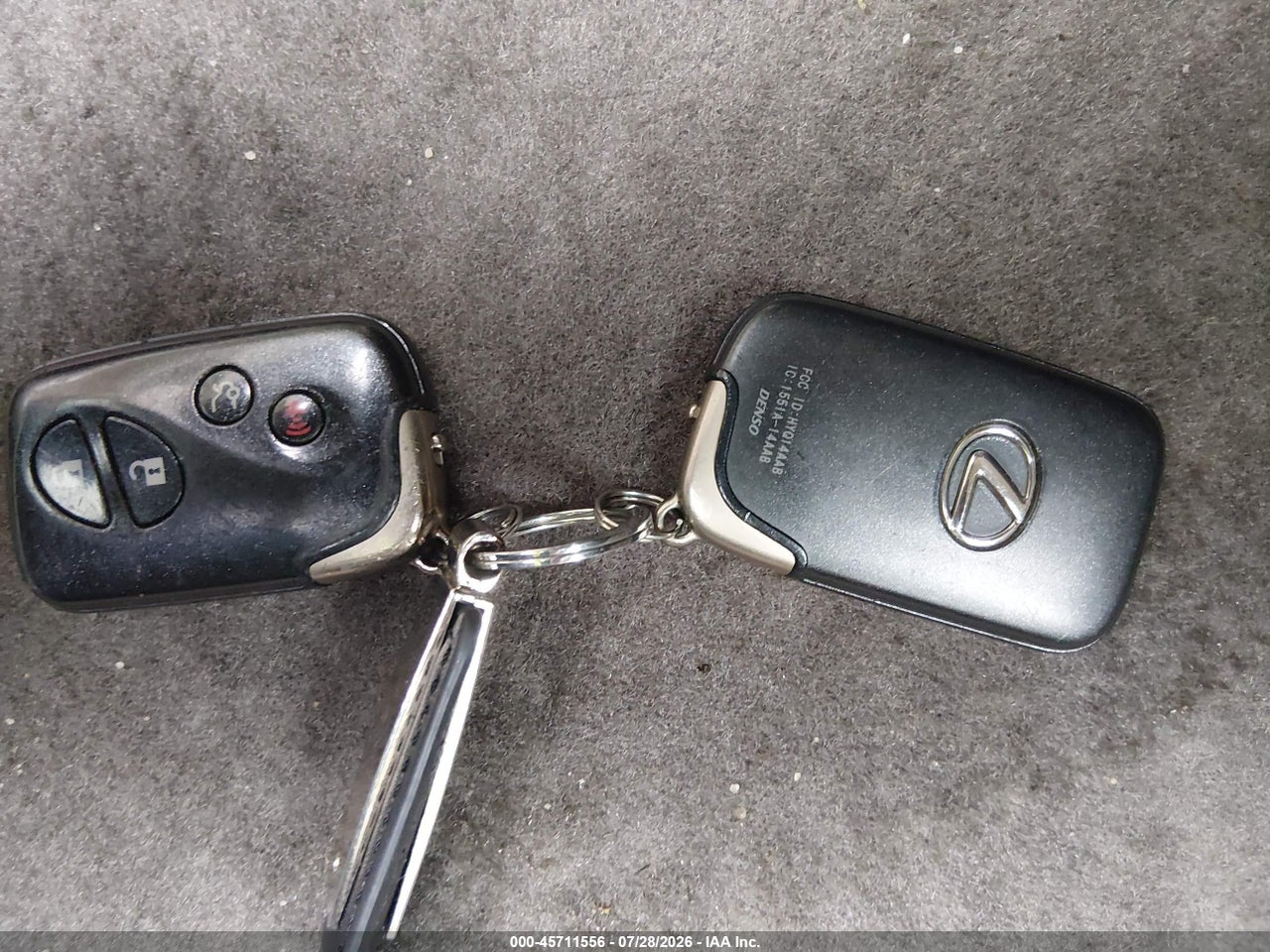 JTHCF5C2XA5****** · 2010 LEXUS IS 250   · 11/11