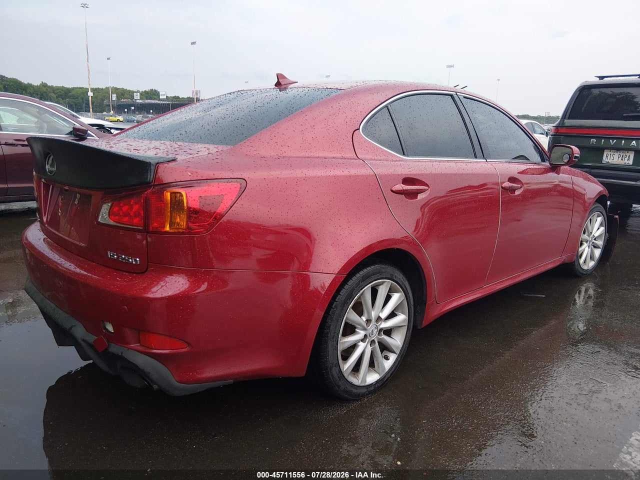 JTHCF5C2XA5****** · 2010 LEXUS IS 250   · 4/11