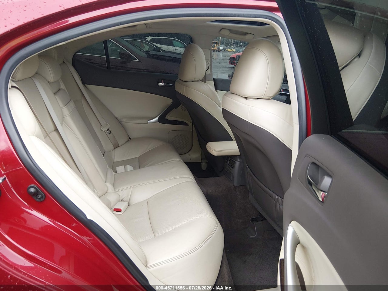 JTHCF5C2XA5****** · 2010 LEXUS IS 250   · 8/11