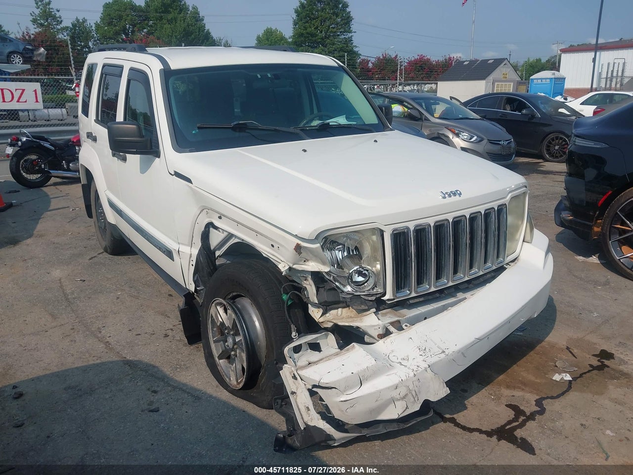 1J8GN28K98W****** · 2008 JEEP LIBERTY SPORT