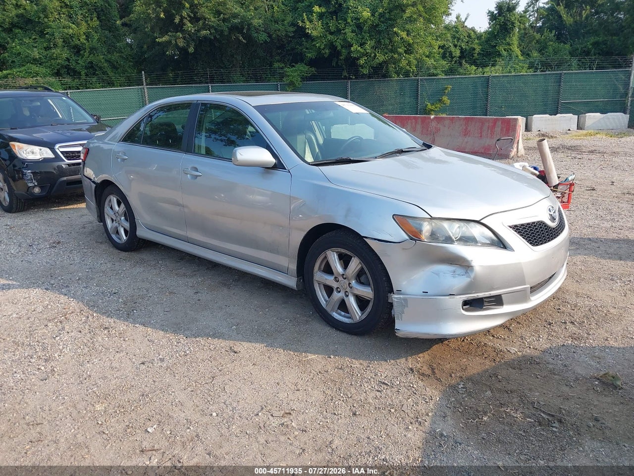 4T1BK46K57U****** · 2007 TOYOTA CAMRY SE V6