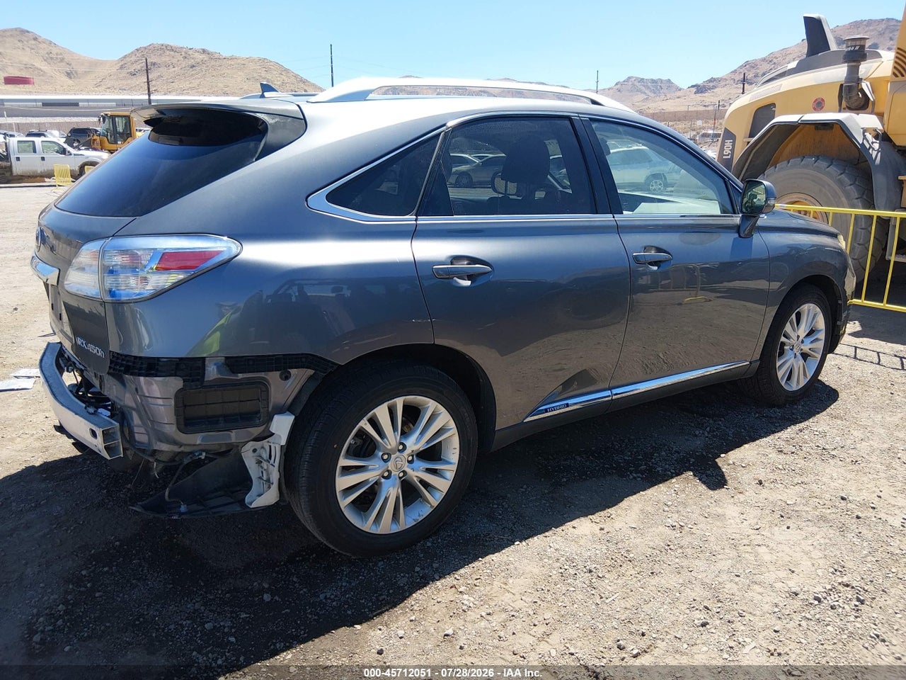 JTJBC1BA1C2****** · 2012 LEXUS RX 450H   · 4/11