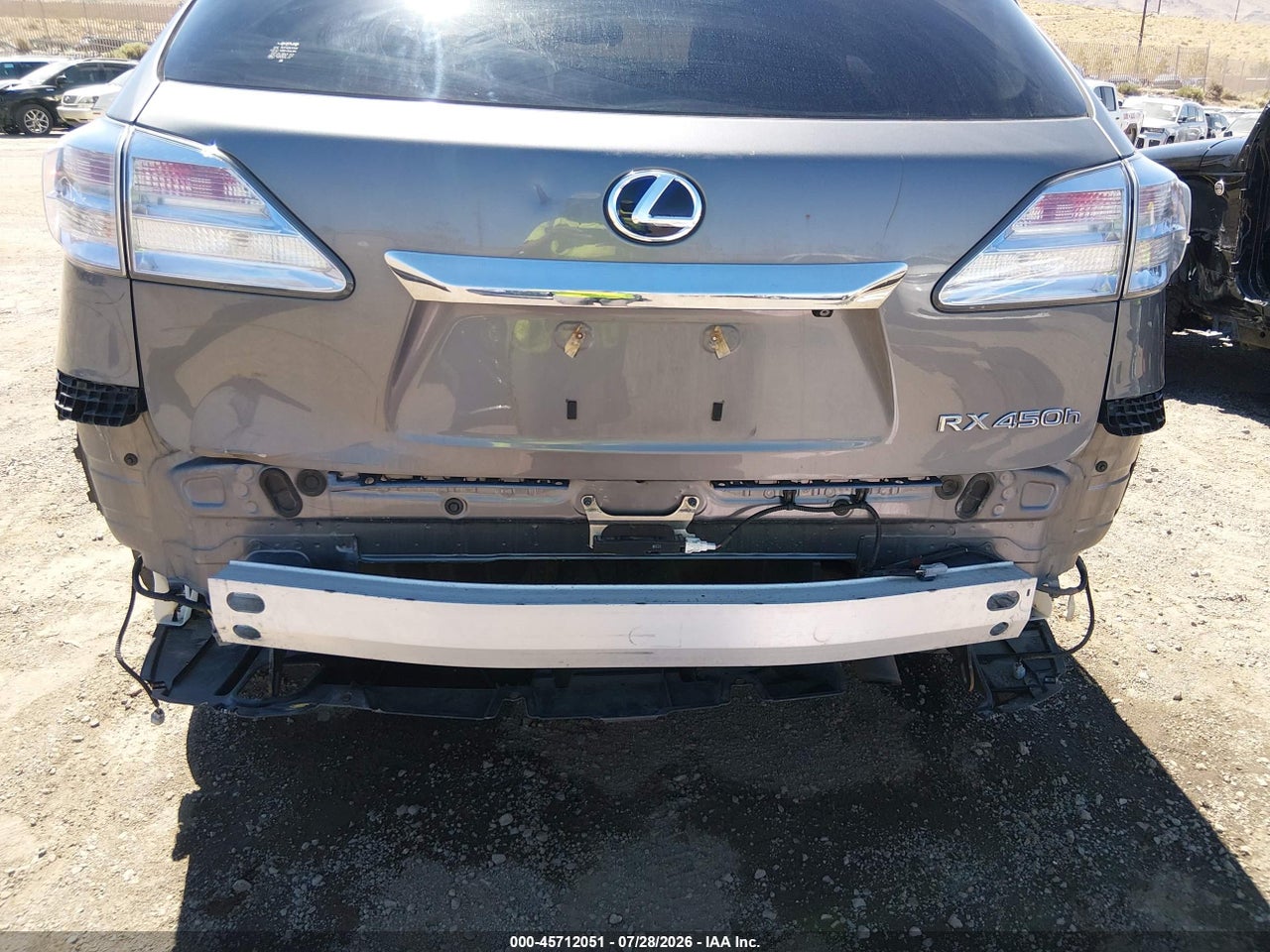 JTJBC1BA1C2****** · 2012 LEXUS RX 450H   · 6/11