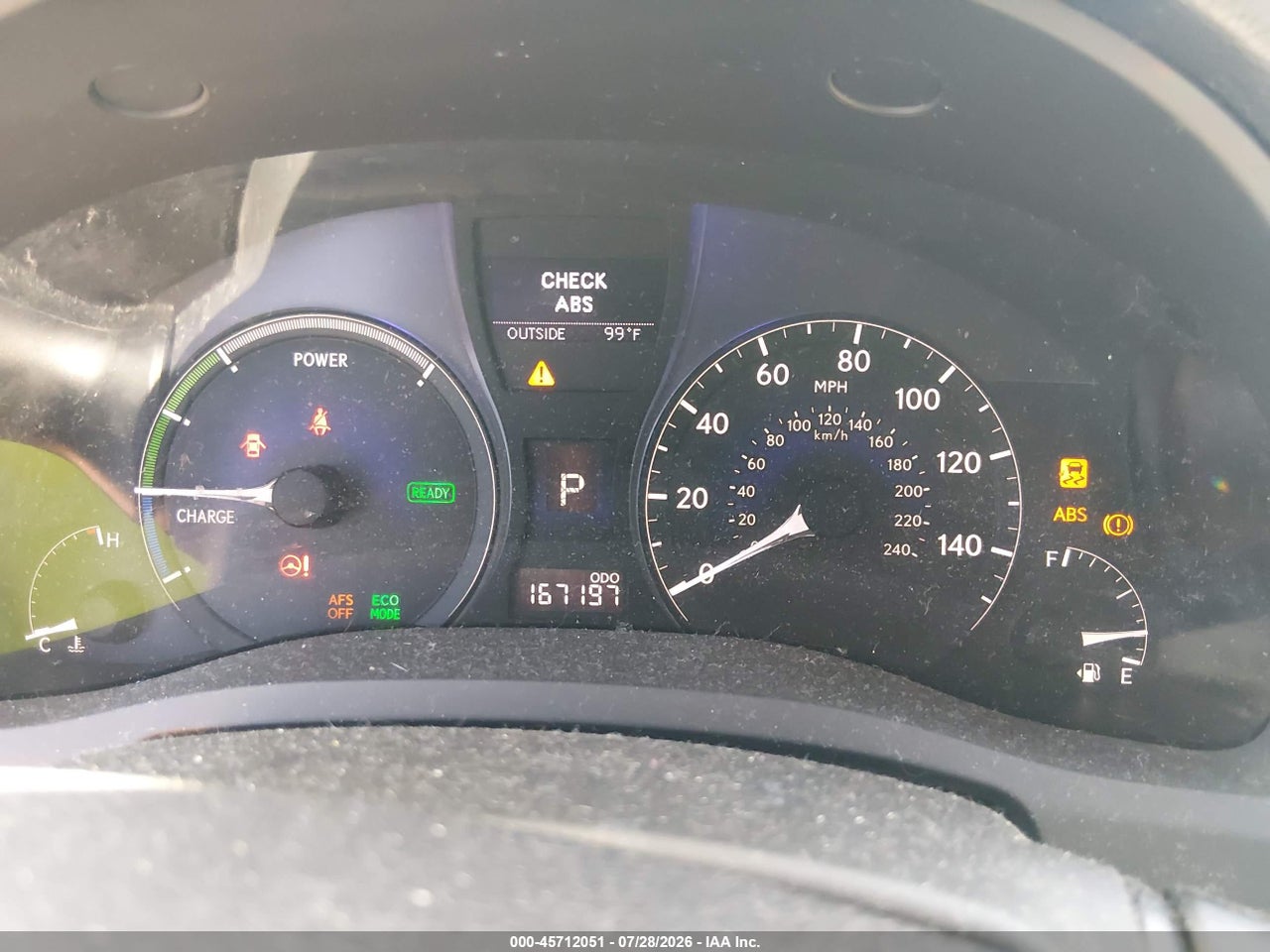 JTJBC1BA1C2****** · 2012 LEXUS RX 450H   · 7/11