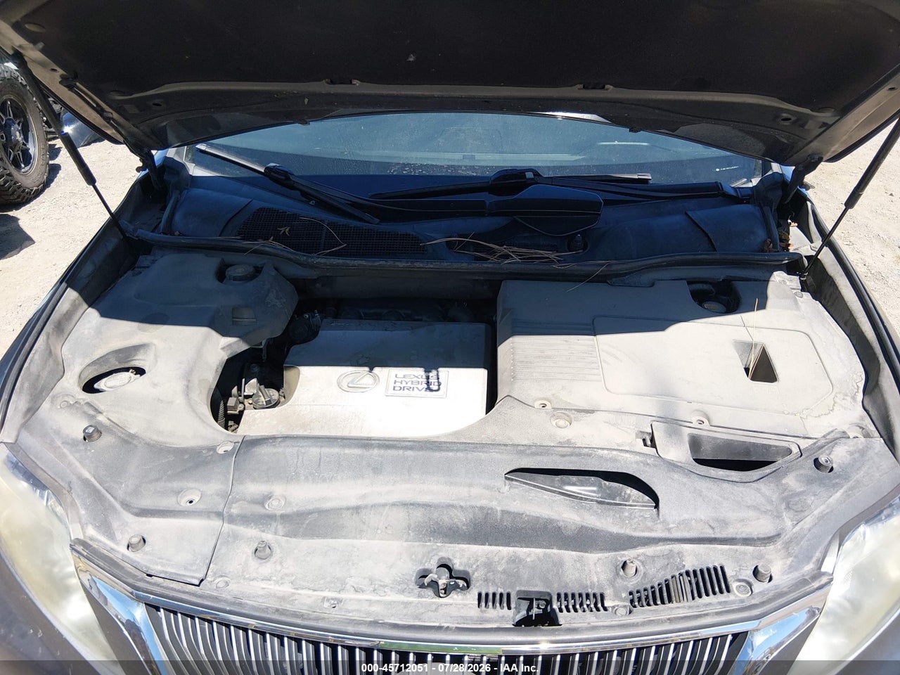 JTJBC1BA1C2****** · 2012 LEXUS RX 450H   · 10/11