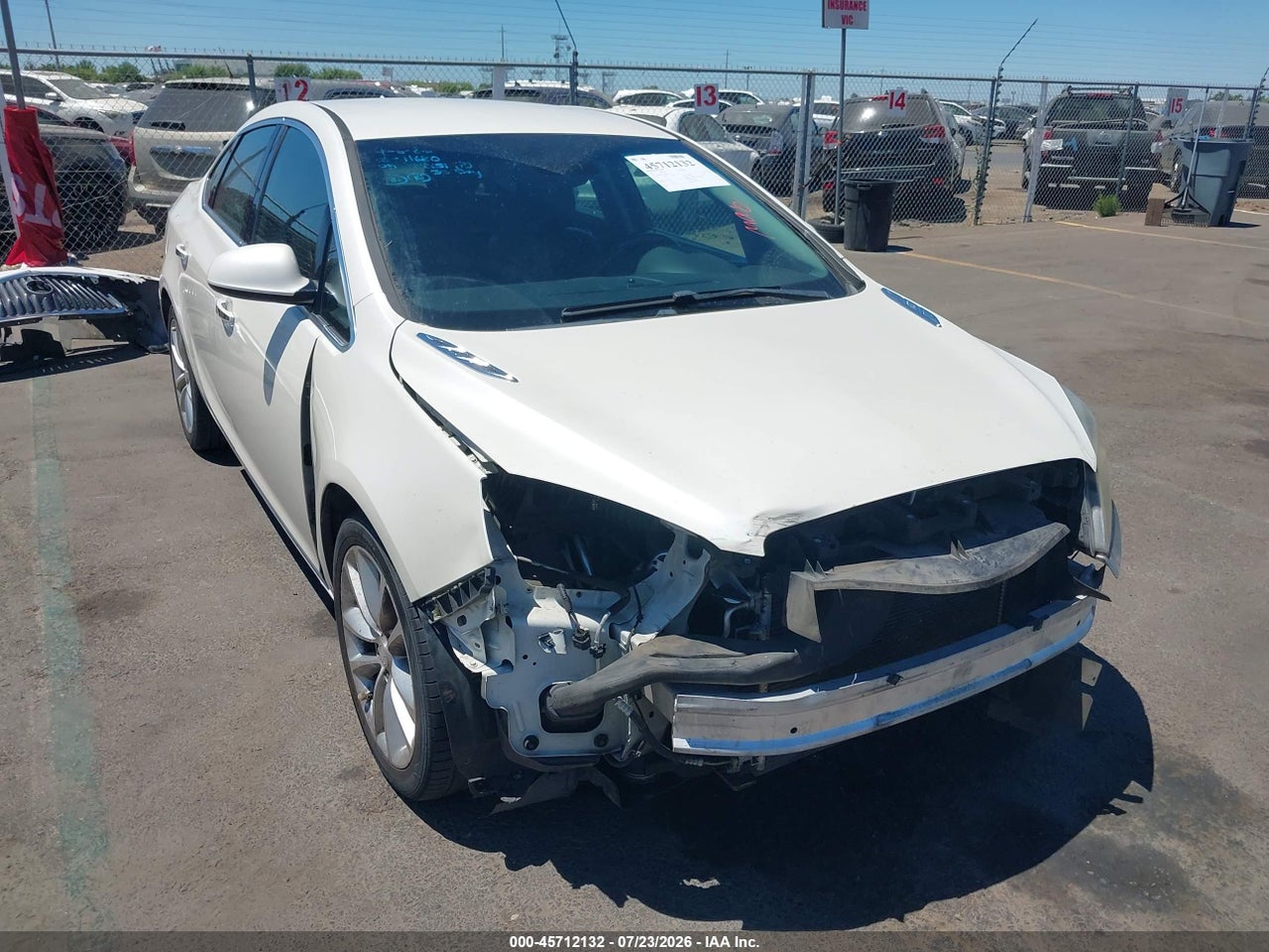 1G4PS5SK1C4****** · 2012 BUICK VERANO LEATHER GROUP