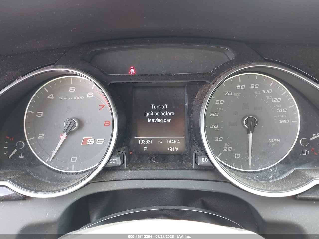 WAUCGAFR3EA****** · 2014 AUDI S5 3.0T PREMIUM PLUS · 7/11
