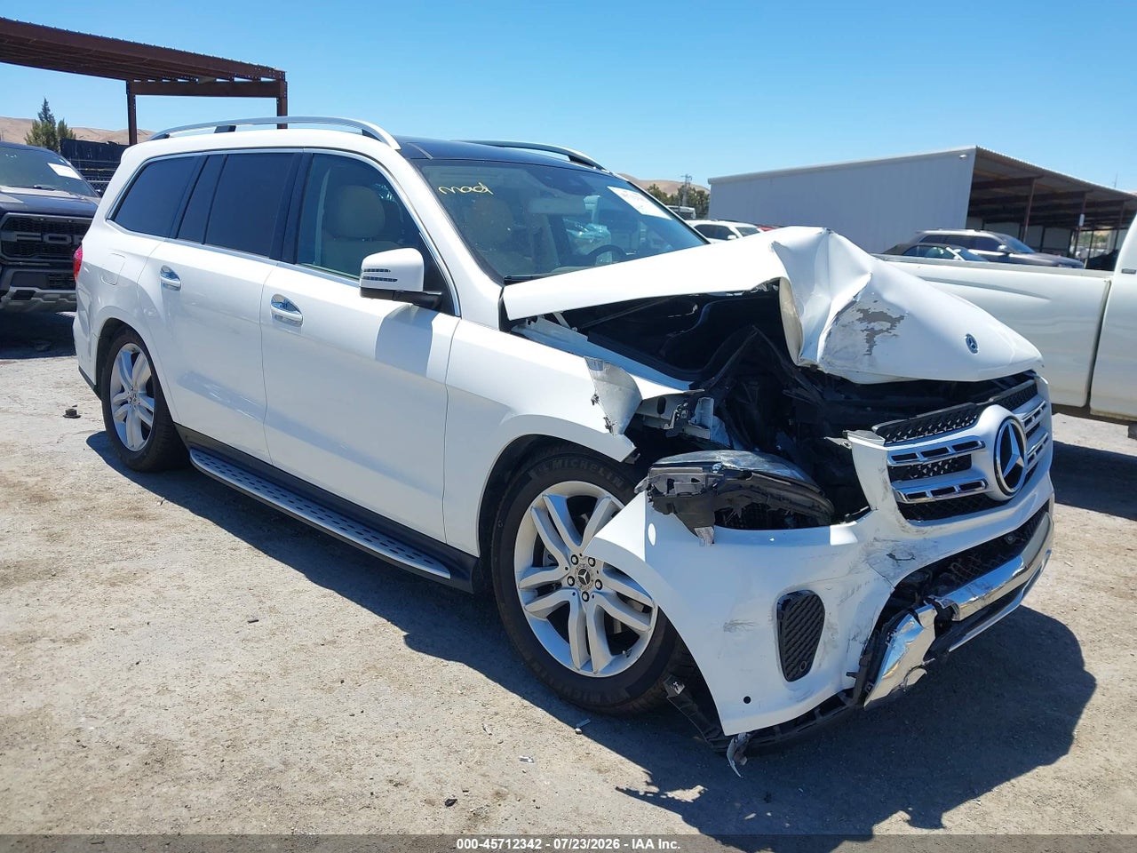 4JGDF6EE9HA****** · 2017 MERCEDES-BENZ GLS 450 4MATIC