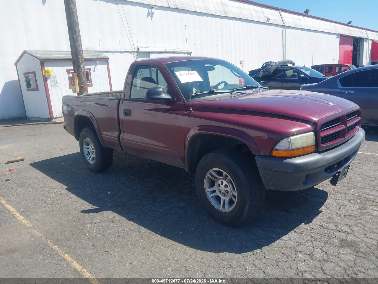1D7GG16X83S****** · 2003 DODGE DAKOTA