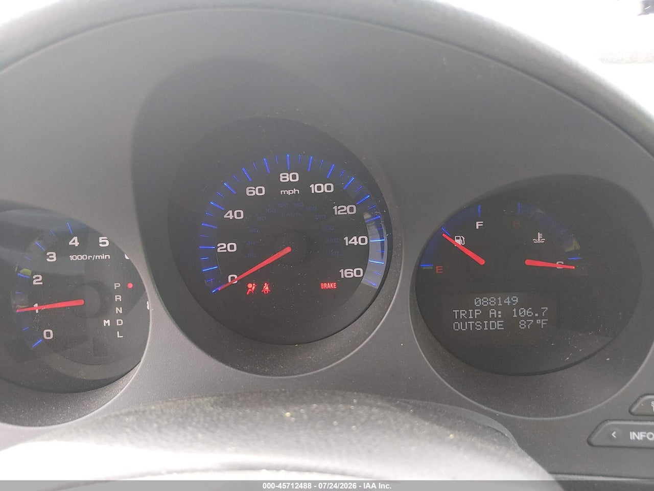 19UUA66226A****** · 2006 ACURA TL   · 7/11