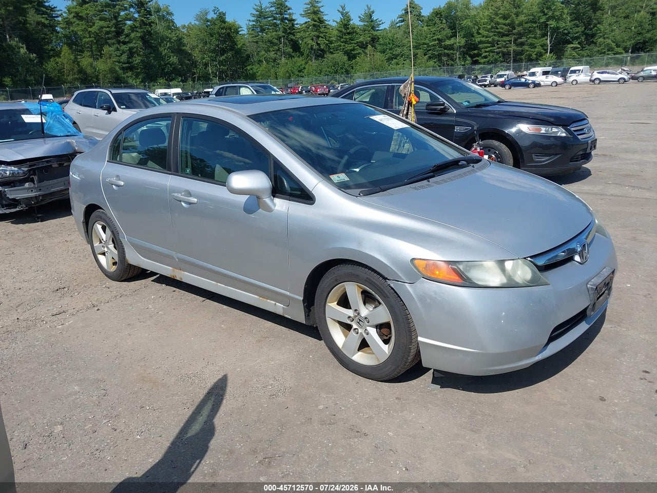 1HGFA16886L****** · 2006 HONDA CIVIC EX