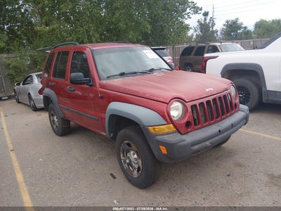 1J4GL48K86W****** · 2006 JEEP LIBERTY SPORT