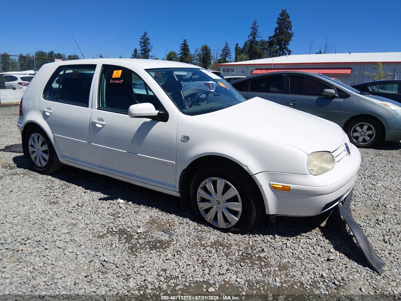 2001 VOLKSWAGEN GOLF GLS