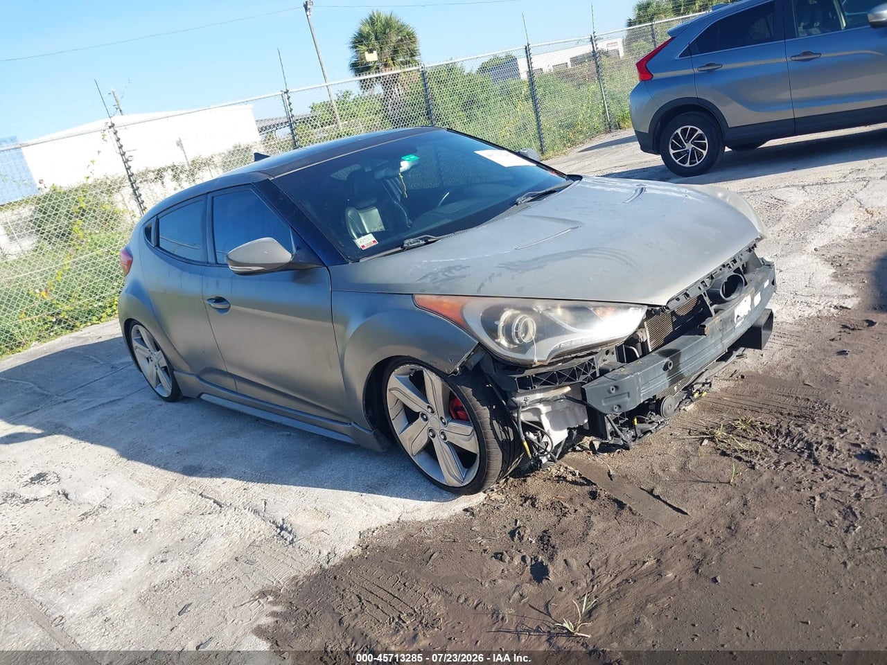 KMHTC6AE4FU****** · 2015 HYUNDAI VELOSTER TURBO