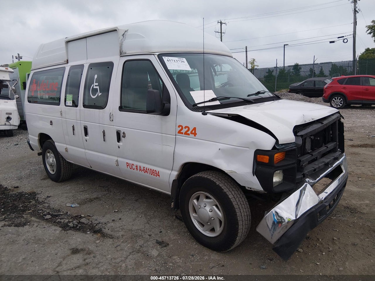 1FTNE2EW5AD****** · 2010 FORD E-250 COMMERCIAL/RECREATIONAL