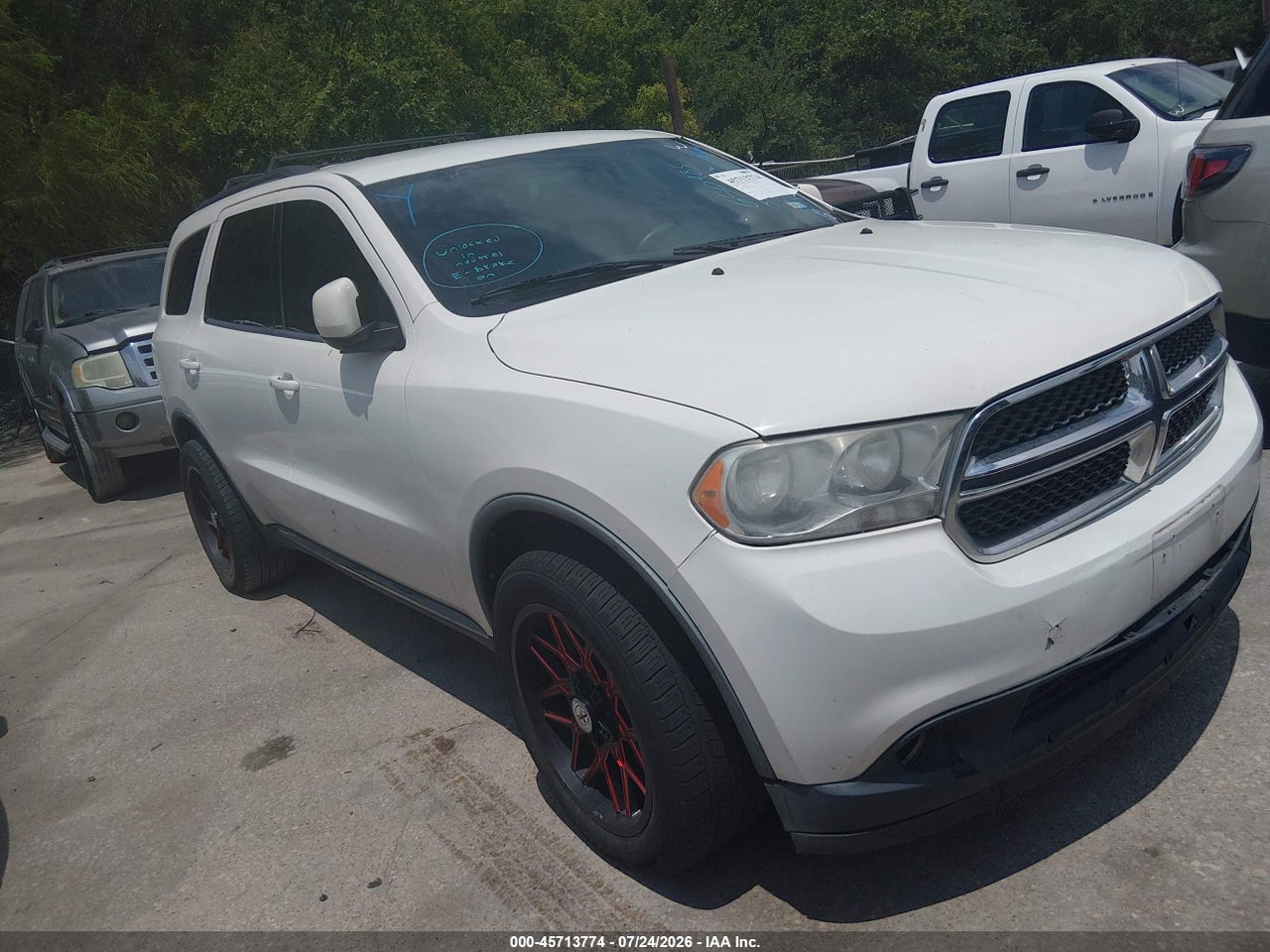 1D4SD4GT9BC****** · 2011 DODGE DURANGO CREW