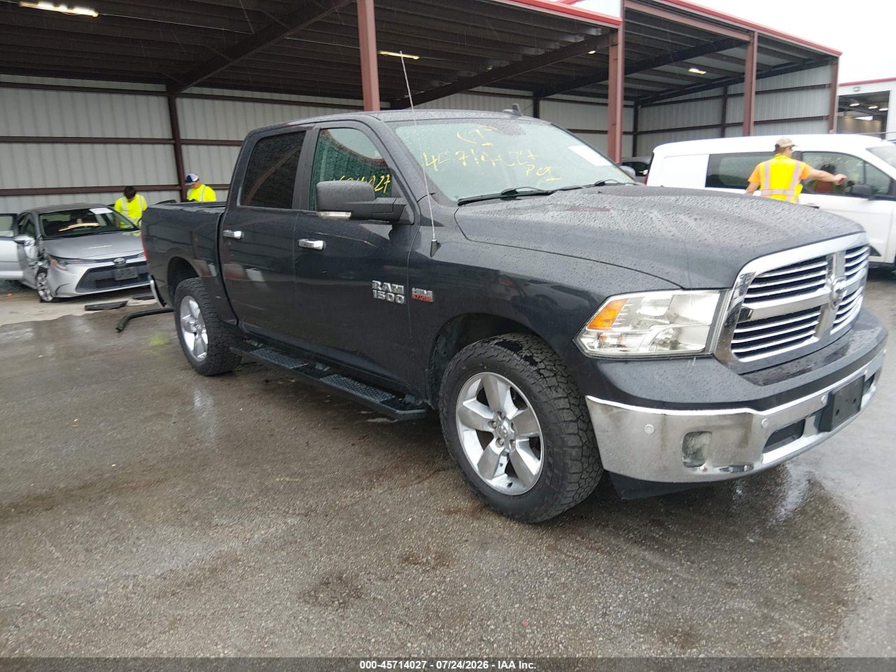 3C6RR7LT8HG****** · 2017 RAM 1500 BIG HORN  4X4 5'7 BOX