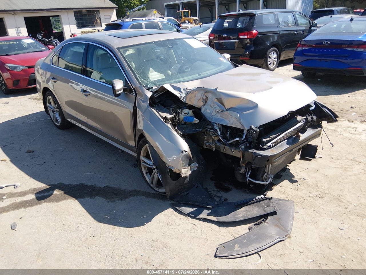 1VWBT7A36FC****** · 2015 VOLKSWAGEN PASSAT 1.8T SE