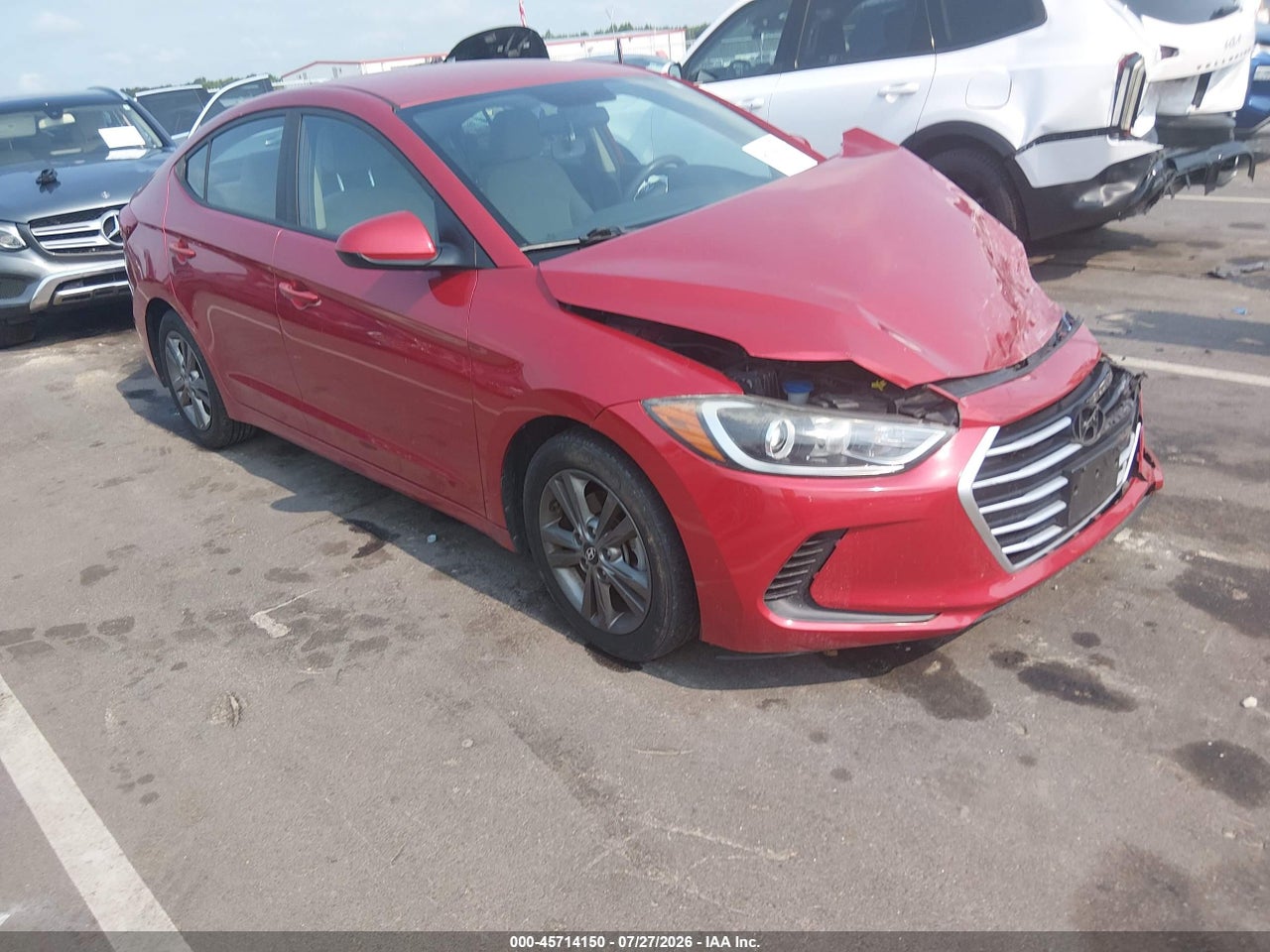 5NPD84LF1HH****** · 2017 HYUNDAI ELANTRA SE