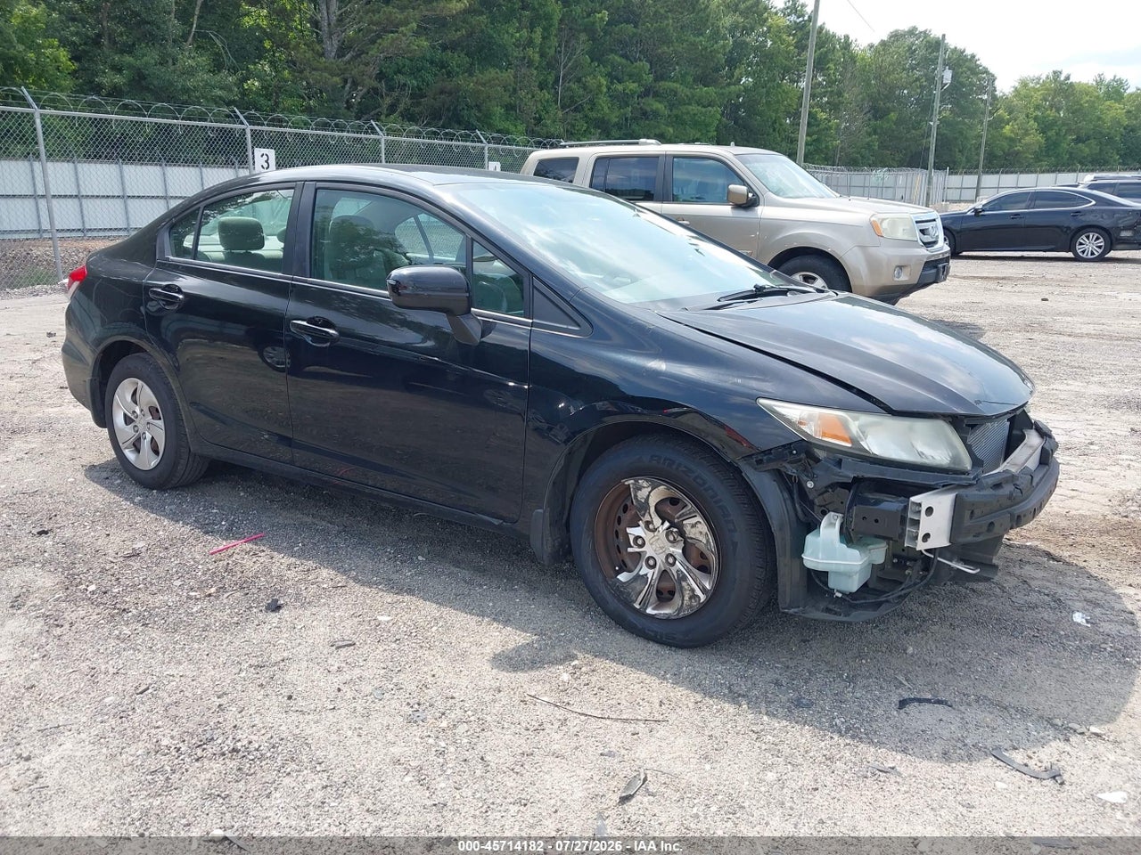 19XFB2E57EE****** · 2014 HONDA CIVIC LX