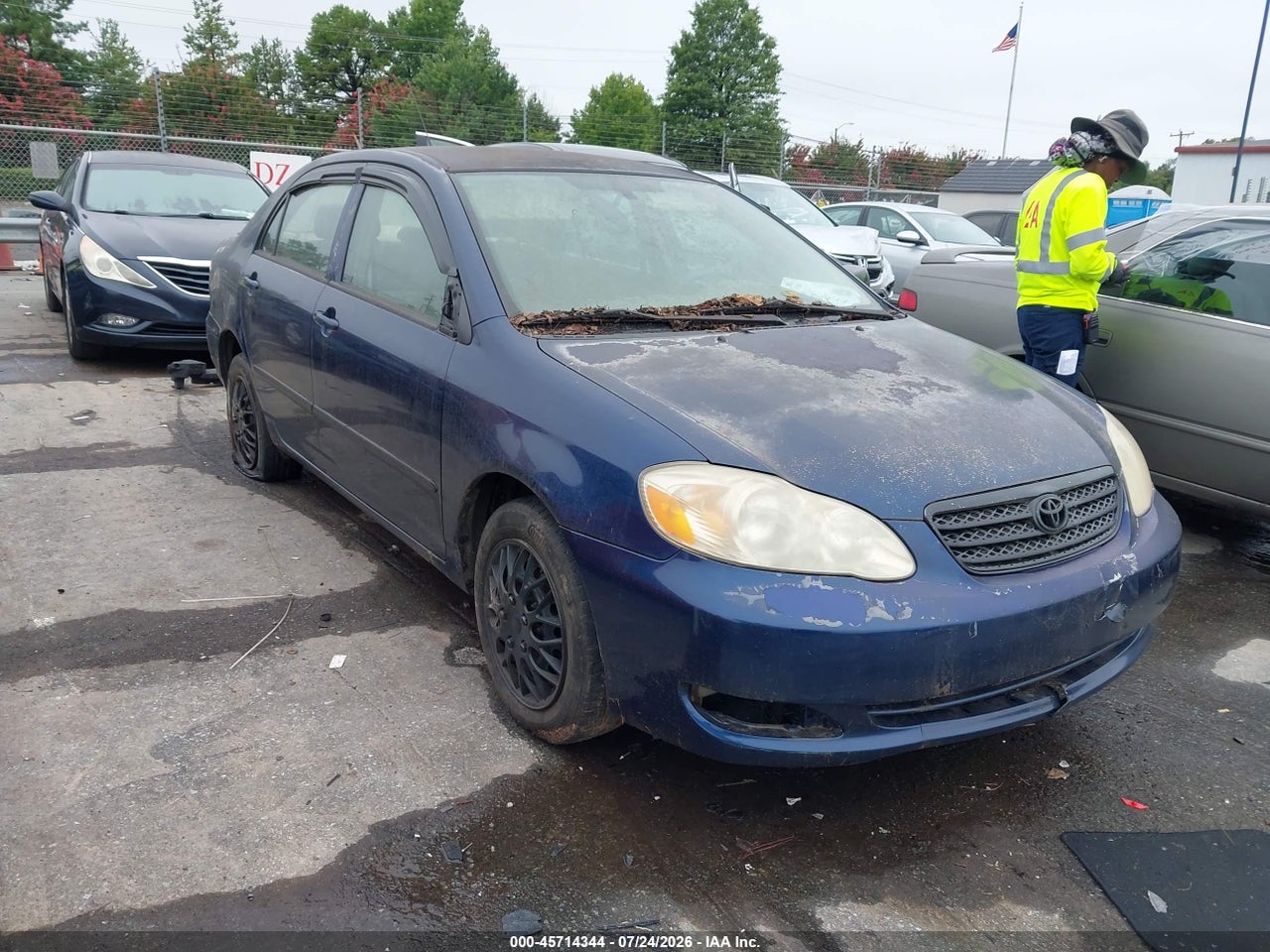 1NXBR32E28Z****** · 2008 TOYOTA COROLLA CE