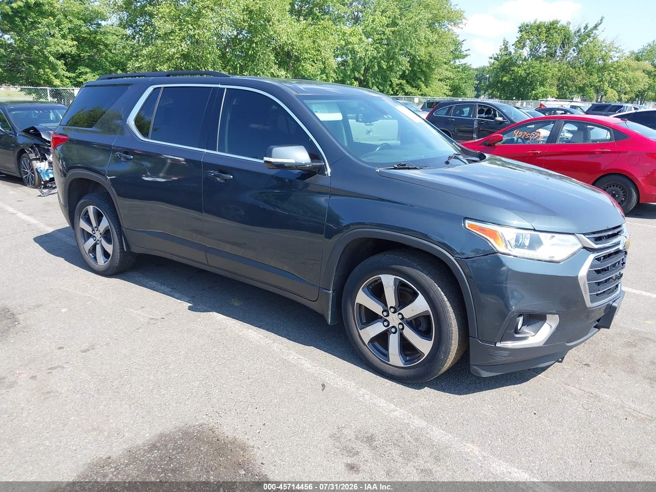 1GNEVHKW1KJ****** · 2019 CHEVROLET TRAVERSE 3LT