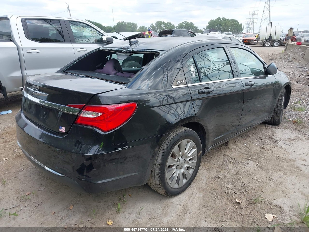 1C3CCBAB4EN****** · 2014 CHRYSLER 200 LX · 4/11