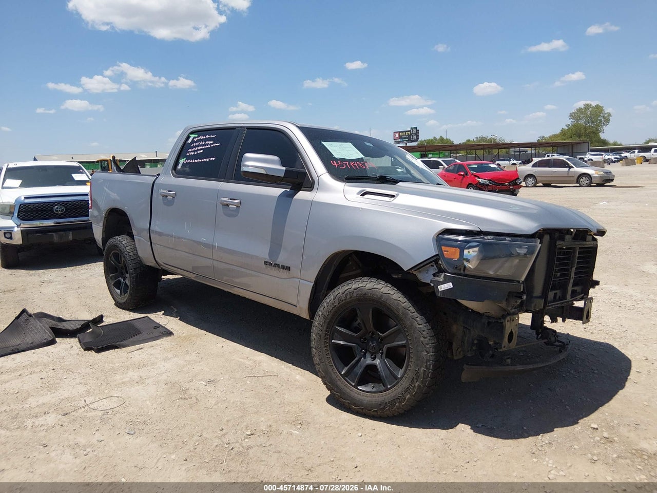 1C6SRFFT5LN****** · 2020 RAM 1500 LONE STAR  4X4 5'7 BOX