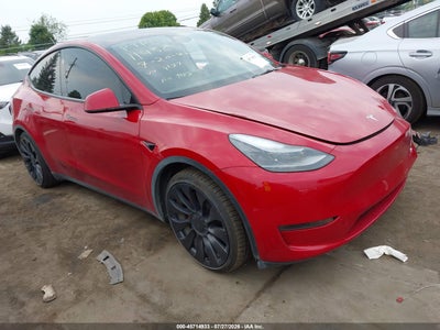 7SAYGDEF8PF****** · 2023 TESLA MODEL Y PERFORMANCE DUAL MOTOR ALL-WHEEL DRIVE