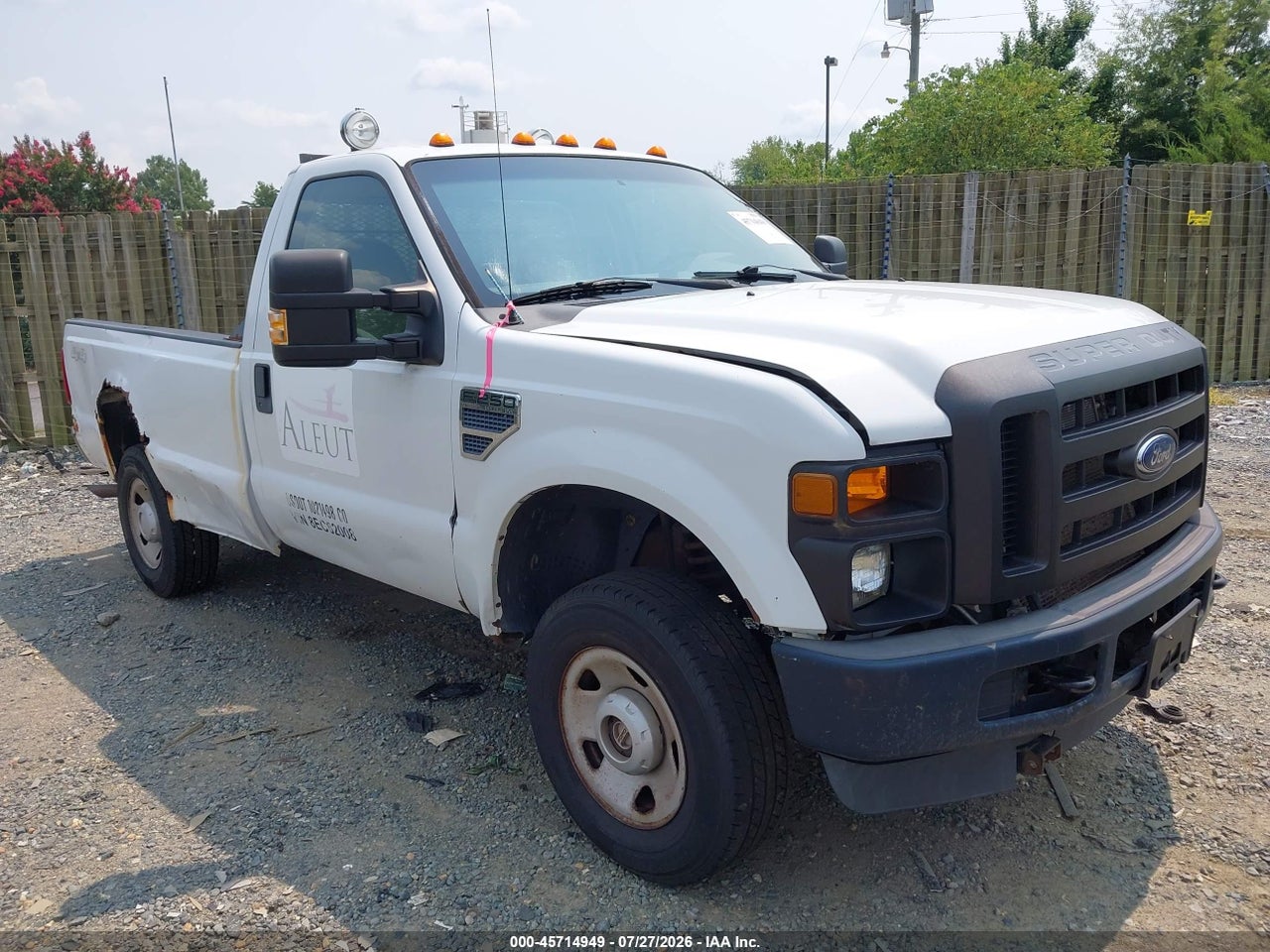 1FTNF21588E****** · 2008 FORD SUPER DUTY F-250 SRW XL/XLT