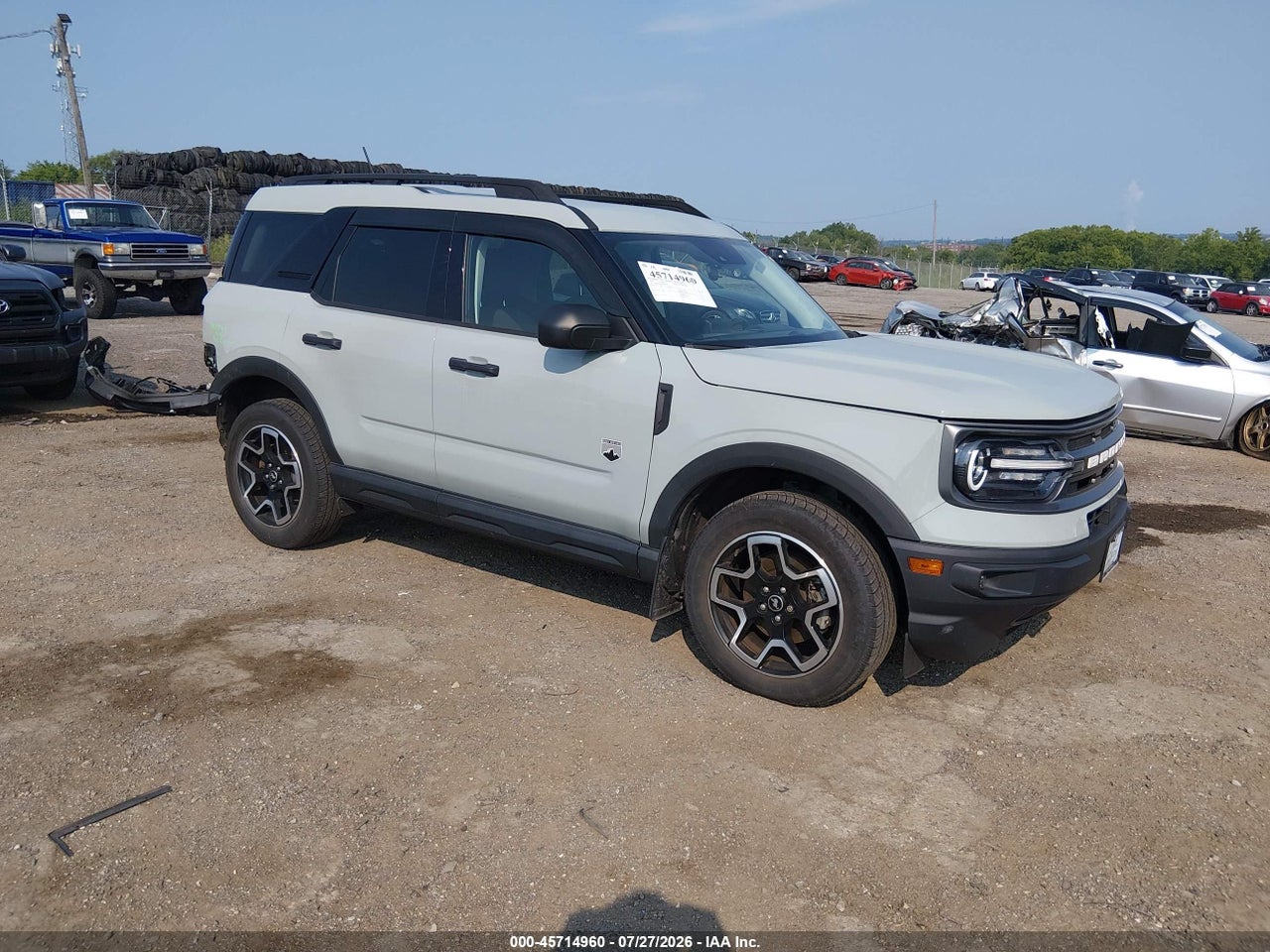 3FMCR9B66NR****** · 2022 FORD BRONCO SPORT BIG BEND