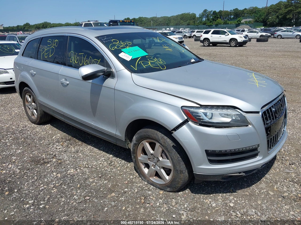 WA1LGBFE9DD****** · 2013 AUDI Q7 3.0T PREMIUM