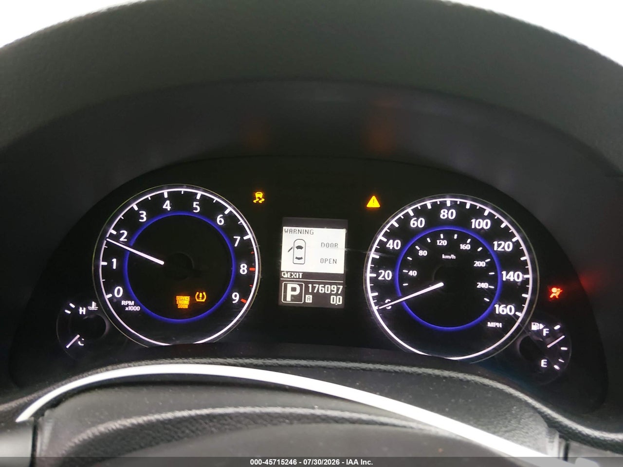 JN1DV6AR2BM****** · 2011 INFINITI G25X   · 7/11