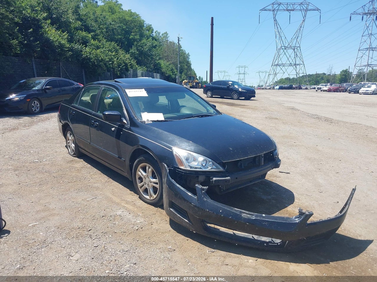 1HGCM56837A****** · 2007 HONDA ACCORD 2.4 EX