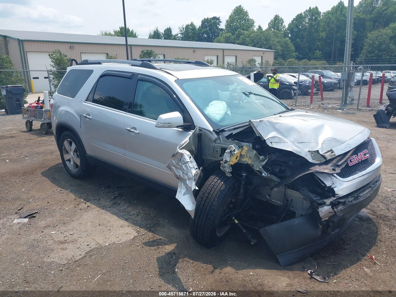 1GKKVRED9CJ****** · 2012 GMC ACADIA SLT-1