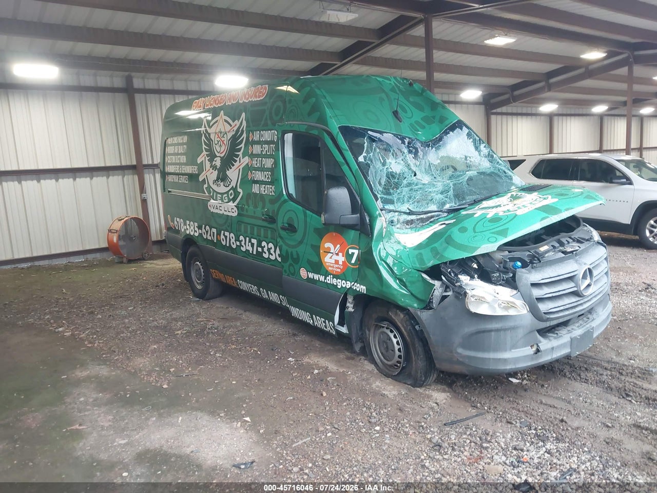 W1Y4EBHY7MT****** · 2021 MERCEDES-BENZ SPRINTER 2500 STANDARD ROOF V6