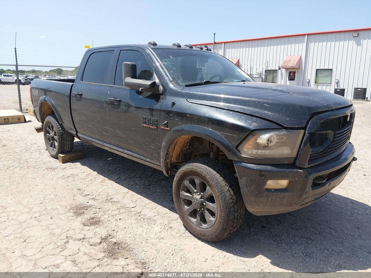 3C6UR5FL9HG****** · 2017 RAM 2500 LARAMIE  4X4 6'4 BOX