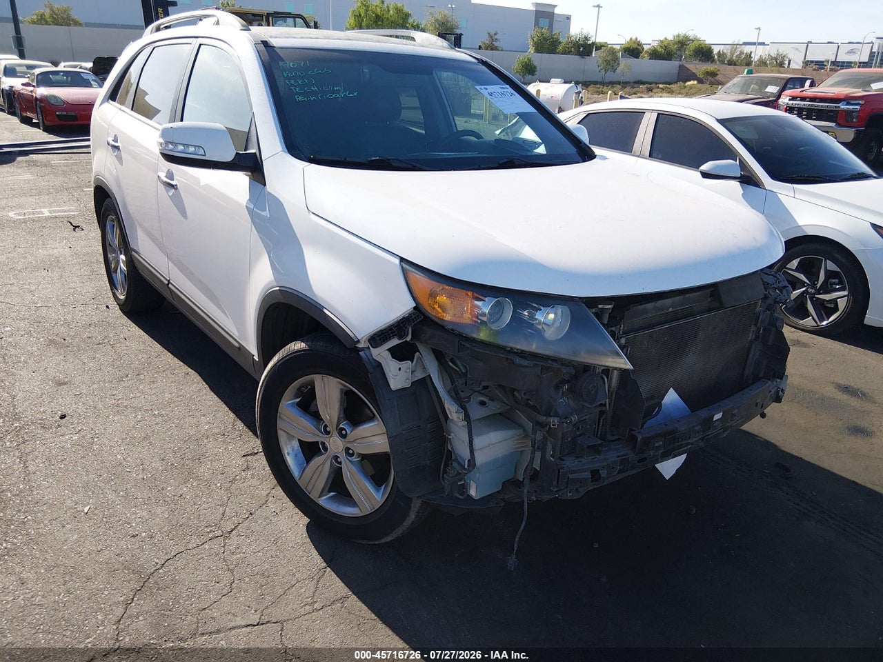 5XYKU4A2XDG****** · 2013 KIA SORENTO EX V6