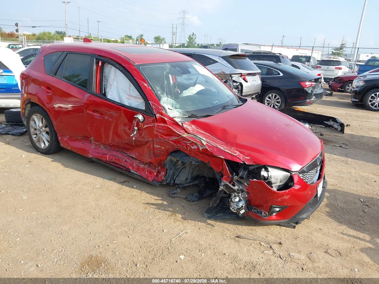 JM3KE4DY2F0****** · 2015 MAZDA CX-5 GRAND TOURING