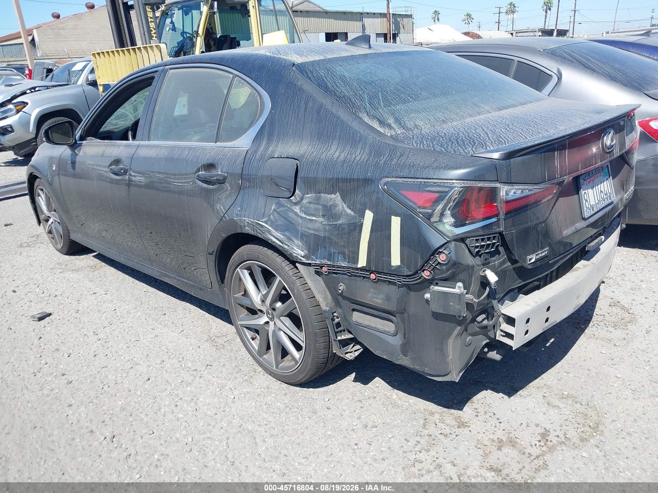 JTHBZ1BL2KA****** · 2019 LEXUS GS 350 F SPORT · 3/11