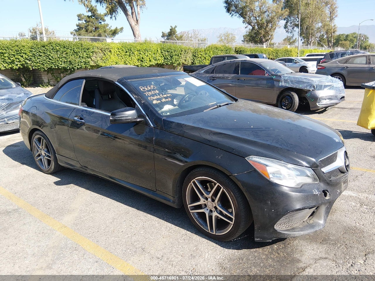WDDKK6FFXGF****** · 2016 MERCEDES-BENZ E 400