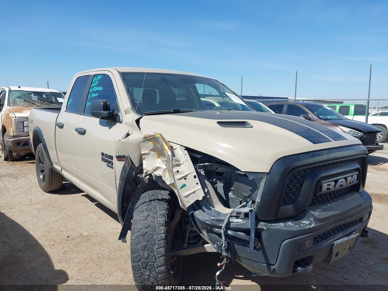 2019 RAM 1500 CLASSIC WARLOCK 4X2 6'4 BOX