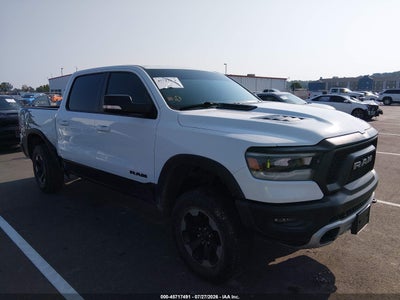 1C6SRFLTXKN****** · 2019 RAM 1500 REBEL  4X4 5'7 BOX